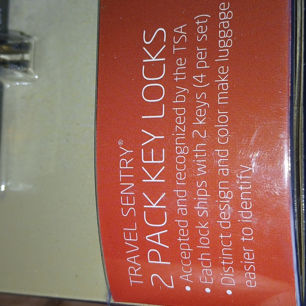 Samsonite Travel SENTRY Key Lock Set - Picture 4 of 9